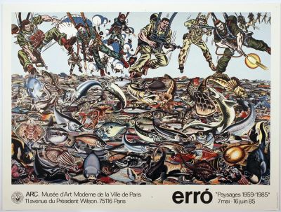 Erró - Paysages 1959/1985