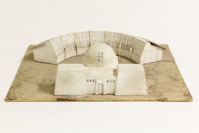 Líkan af húsi Ásmundar við Sigtún í Laugardal