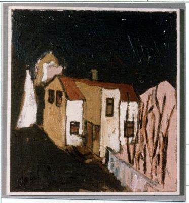 Horn á Spítalastíg og Bergstaðastræti