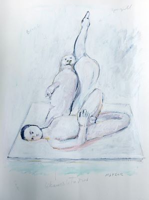 Uppkast fyrir gosbrunn