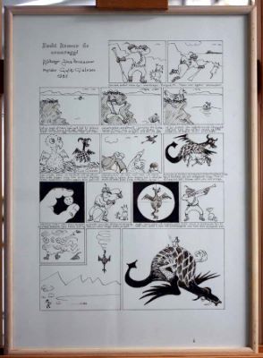 Dreki kemur úr arnareggi, þjóðsögur Jóns Árnasonar