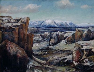 Án titils (Þingvellir, Almannagjá)