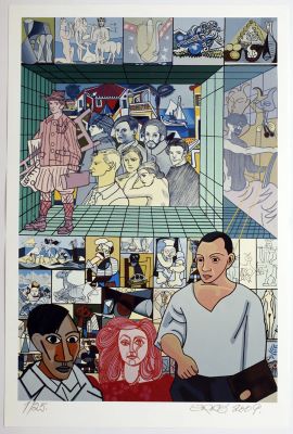 Picasso - Antibes 1982