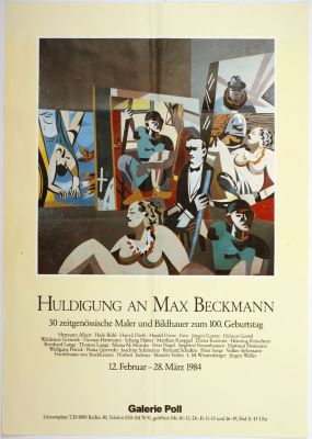Huldung an Max Beckman