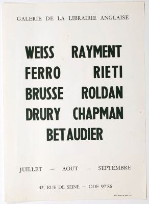 Galerie de la Librairie Anglaise