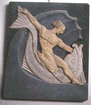 Fiskimaður - lágmynd