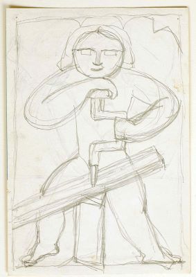 Án titils (handrið í Laugarnesskóla)