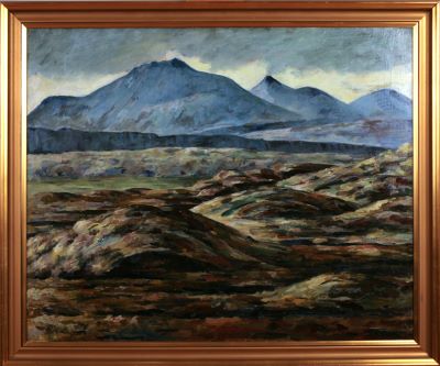 Frá Þingvöllum, Botnsúlur