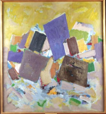 Abstrakt mynd (Byggð eða Fönsun)