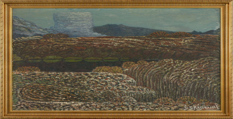 Frá Þingvöllum - sandstormur