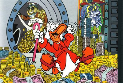 Hommage à Walt Disney / The Hara-kiri of the Bank of Tokyo (?)