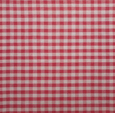 Gingham, Cadmium Red