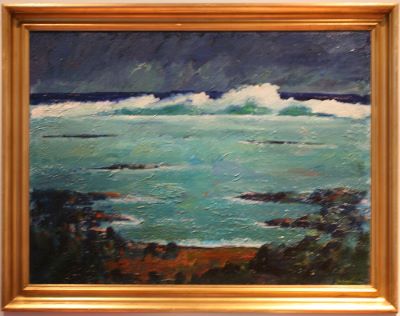 Brim við Stokkseyri