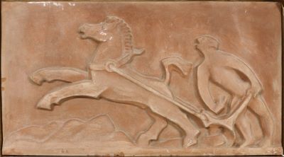 Nafnlaust - lágmynd (Hestur og fígúra)