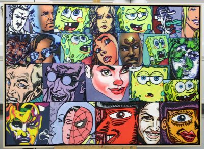 Squarescape (25 visages) / Ferningssvipir (25 andlit)