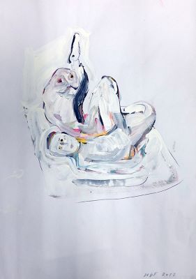 Uppkast fyrir gosbrunn