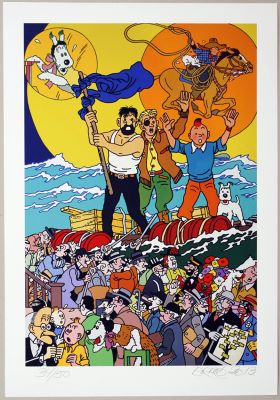 Three Full Moons for Tintin