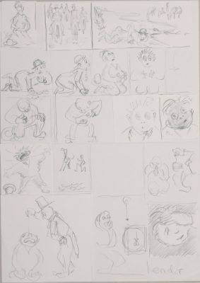 Maður gleypir brunnklukku